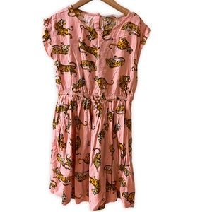 H&M Tiger Print Dress, 9-10Y